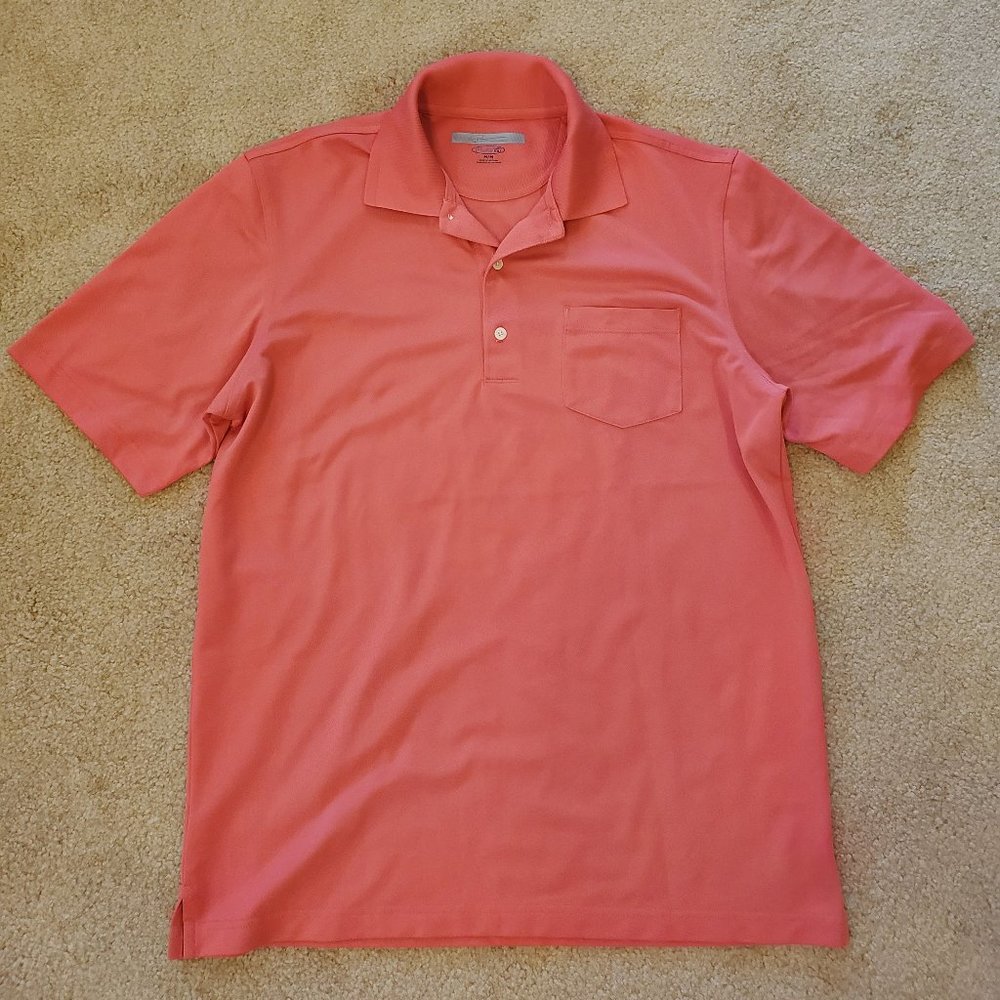 Greg Norman Play Dry Polo with Chest Pocket